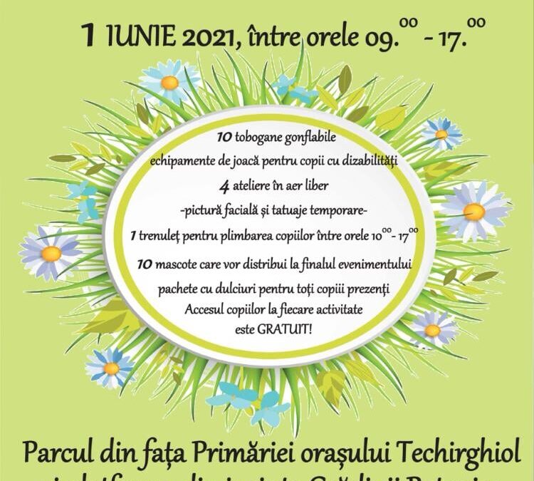 Va invitam la evenimentul „Dor de Sanatate”, dedicat zilei de 1 Iunie, la Techirghiol