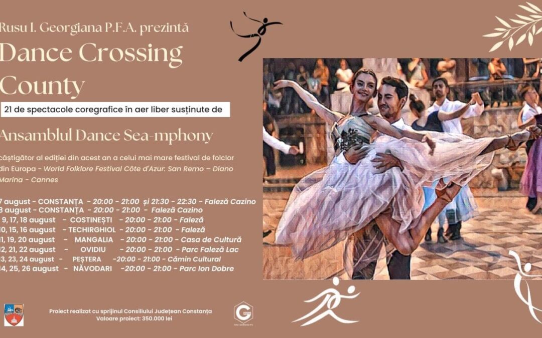 DANCE CROSSING COUNTY: Dance Sea-mphony la Techirghiol