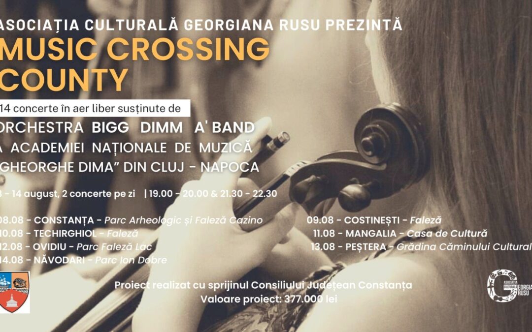 MUSIC CROSSING COUNTY: Bigg Dimm a Band la Techirghiol