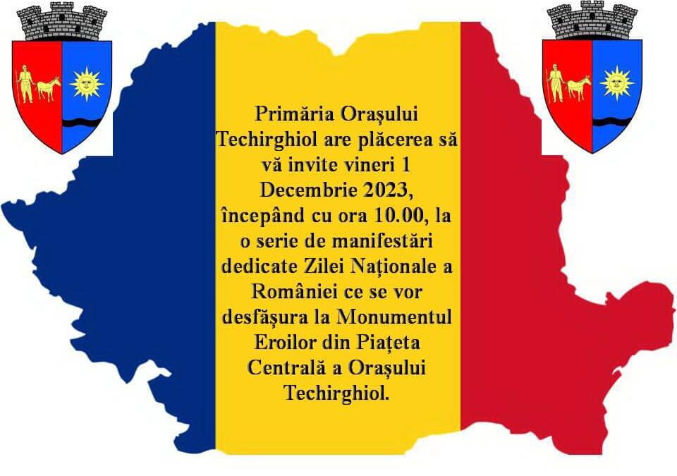 Haideți să sărbătorim, împreună, România!