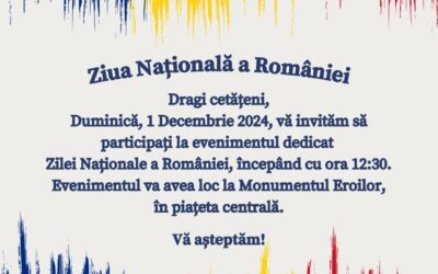 Techirghiol celebrează Ziua Națională a României