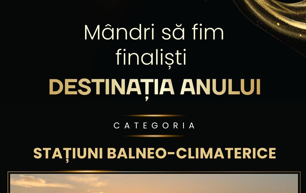 Stațiunea Balneară Techirghiol, finalistă la Destinația Anului 2025
