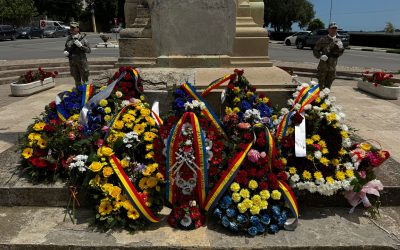 Techirghiol a comemorat Ziua Eroilor și Înălțarea Domnului cu profund respect și recunoștință