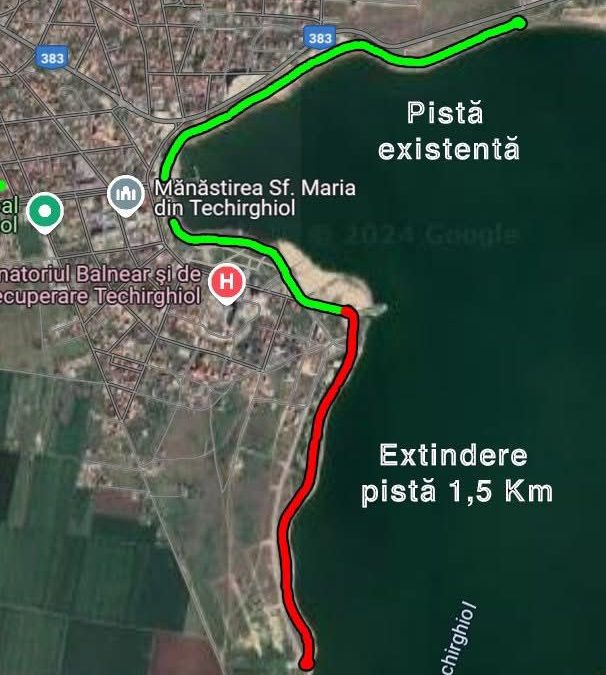 Techirghiol face un nou pas spre mobilitate verde și recreere activă