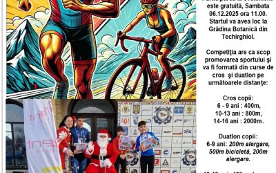 Christmas Duathlon la Techirghiol: când sportul întâlnește magia sărbătorilor