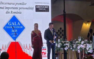 Administrația Techirghiolului, premiată la Gala Celebrităților 2025 din România