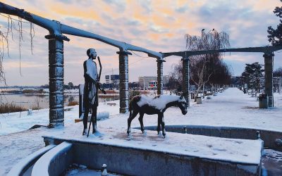 Techirghiol, o destinație deschisă în orice anotimp. Ce oferă stațiunea iarna