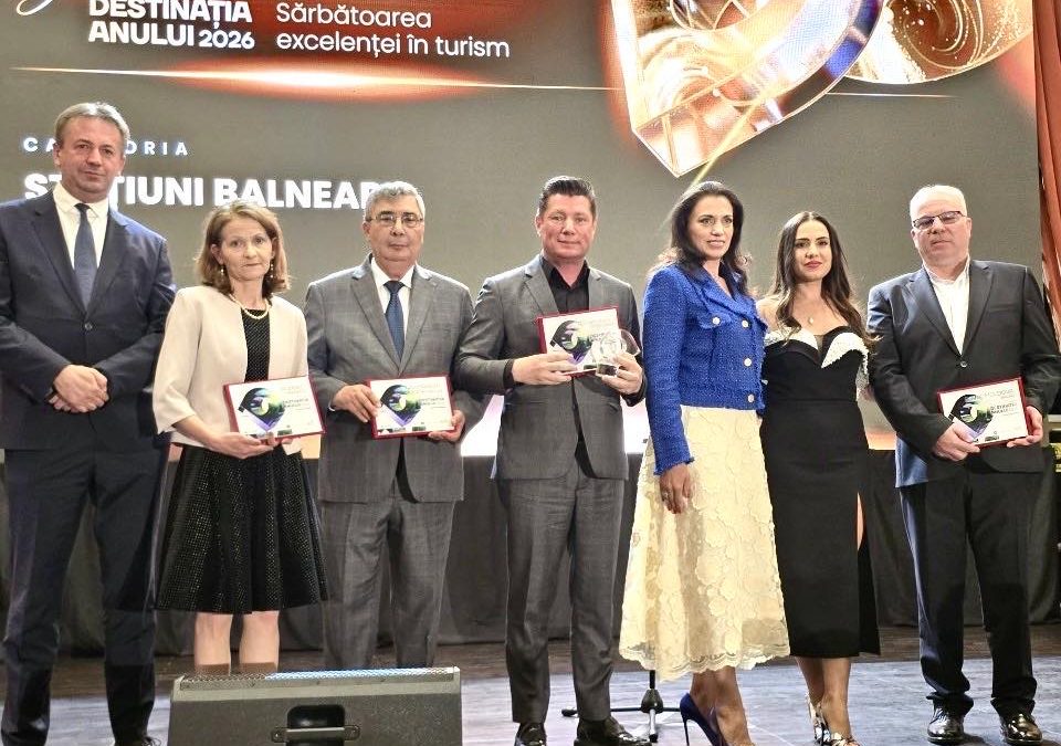 TECHIRGHIOL, DESEMNATĂ CEA MAI BUNĂ STAȚIUNE BALNEARĂ DIN ROMÂNIA LA GALA „DESTINAȚIA ANULUI 2026”