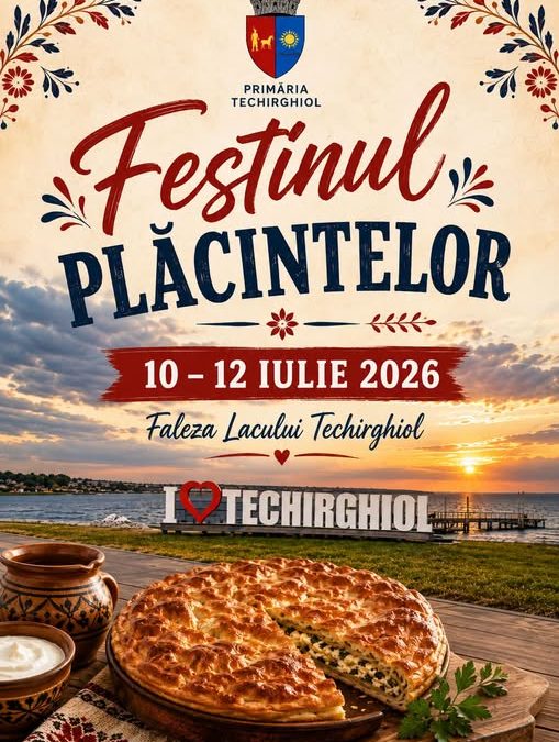 Festinul Plăcintelor a adus gustul tradiției pe Faleza Lacului Techirghiol