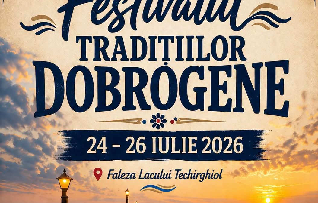 Festivalul Tradițiilor Dobrogene a adus pe Faleza Lacului Techirghiol farmecul culturii și tradițiilor autentice
